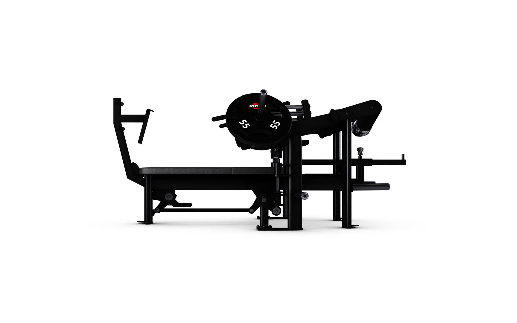 Gym80 Pure Kraft Strong Bench Press Dual