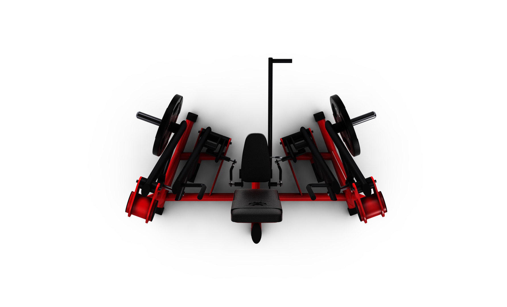 Gym80 Pure Kraft Seated Chest Press Dual