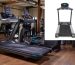 Image with a commercial treadmill on the left from Precor and a residential grade treadmill on the right