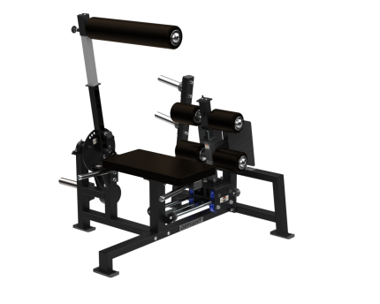 Plate Loaded Inverse Leg Curl Machine by Defiant Strength