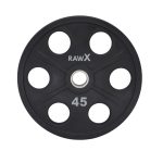 Urethane coated Defender 45 lb plate for commercial gyms