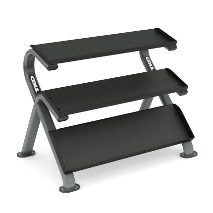 TKO 3-Tier Horizontal Dumbbell Rack